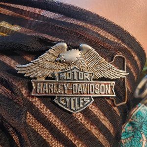 Harley Davidson 1983 Vintage Belt Buckle. Authentic